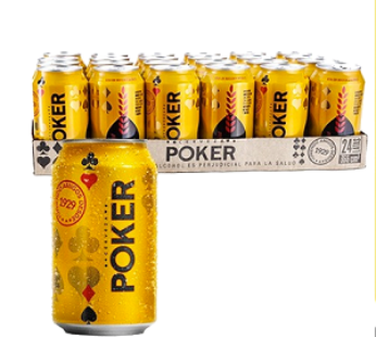 poker lata 330 Ml * 24