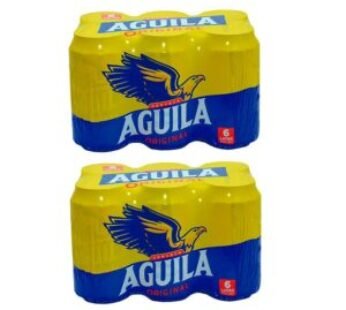 aguila lata x six pack