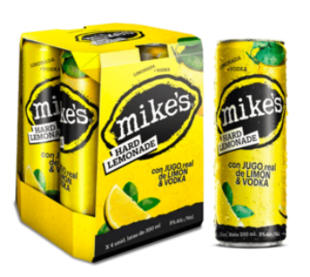 cerveza mikes lata 355 ml