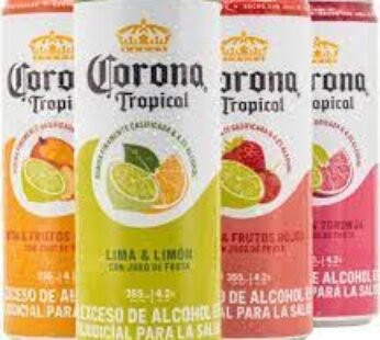 corona tropical lata 355 ml